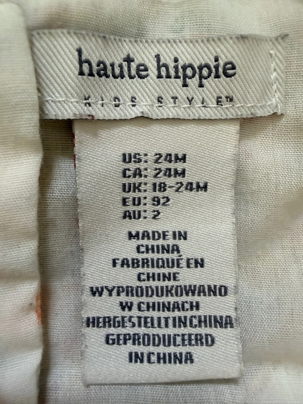 Haute Hippie 24M Floral Cotton Dress | Peach & Yellow Flowers | Lined